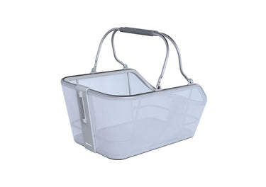 Basil Cento Tech Fibre Basket Nordlicht MIK Blue Silver